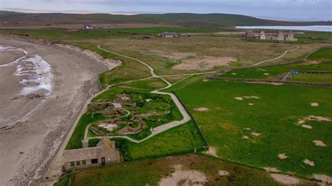 Skara Brae Neolithic Village - Videos by Drone - Grey Arrows Drone Club UK