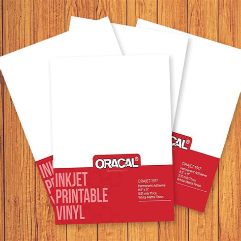 Oracal Clear Printable Vinyl