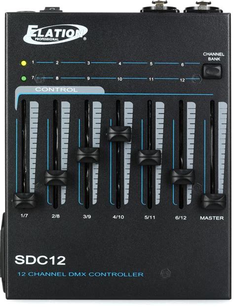 Elation SDC12 12 Channel Basic DMX Controller Sweetwater