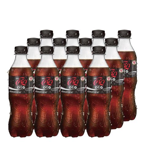 ส่งฟรี โค้ก น้ำอัดลม สูตรไม่มีน้ำตาล 450 มล X 12 ขวดcoke Soft Drink No