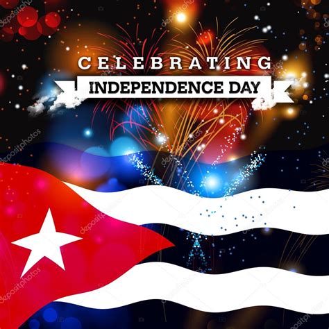 Cuba Independence Day card Stock Photo by ©ibrandify 97251748