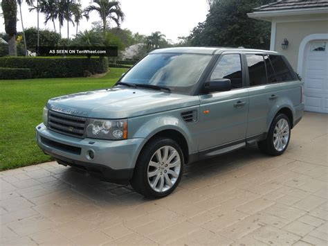 2008 Range Rover Hse Sport 4 Door Luxury Sport Utility