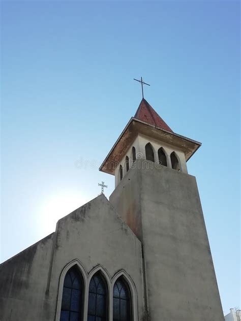 Humble Church In The City Stock Photo Image Of Catholic 155146020