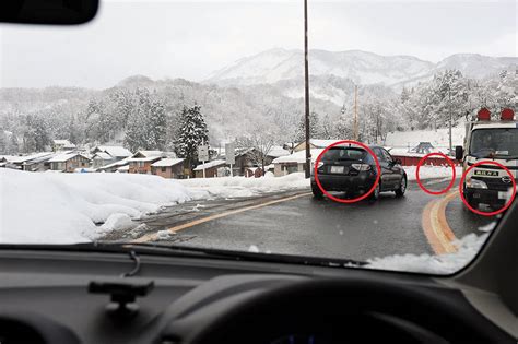 ヒント｜慣れない雪道の運転、カーブの先でヒヤリ！ ｜危険予知｜jaf Mate Online