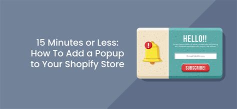 15 Minutes Or Less How To Add A Popup To Your Shopify Store Poptin Blog