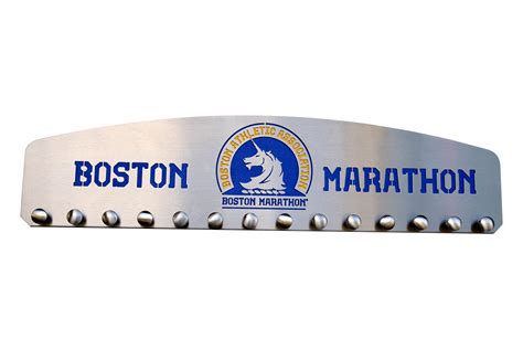 Fan Favorite The Official Boston Marathon Medal Holder Official Blue