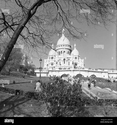 Pariser Bilder Beschreibung Basilique du Sacré Coeur auf dem Hügel