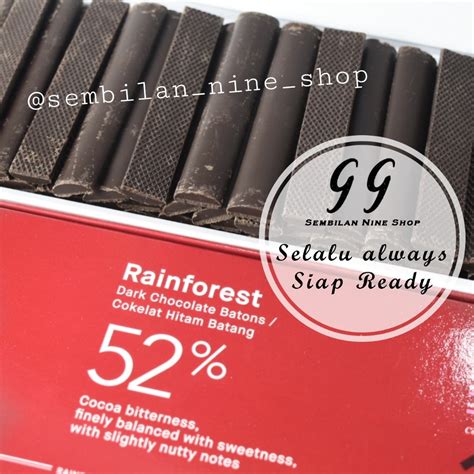 Jual Tulip Embassy Rainforest Gram Batons Stick Dark Chocolate