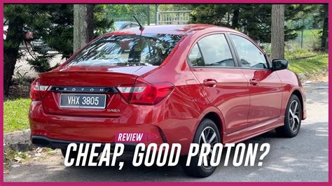 How Good Is Proton S BEST SELLING Car 2023 Proton Saga Review YouTube