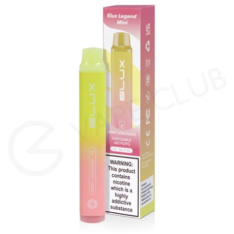 Berry Lemonade Elux Legend Mini Disposable Vape