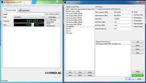 Aaronia Ag Bpsg 4 Rf Signal Generator User Guide