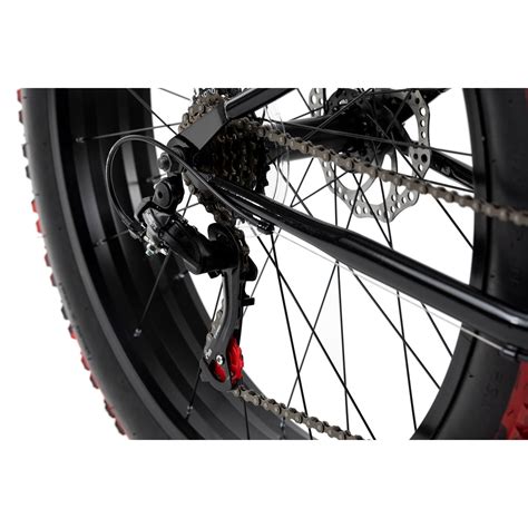 Ks Cycling Fatbike Snw Zoll Schwarz Rot Schwarz K