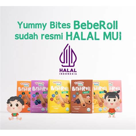 Jual Yummy Bites Beberoll Gr Month Yummy Bites Bebe Roll