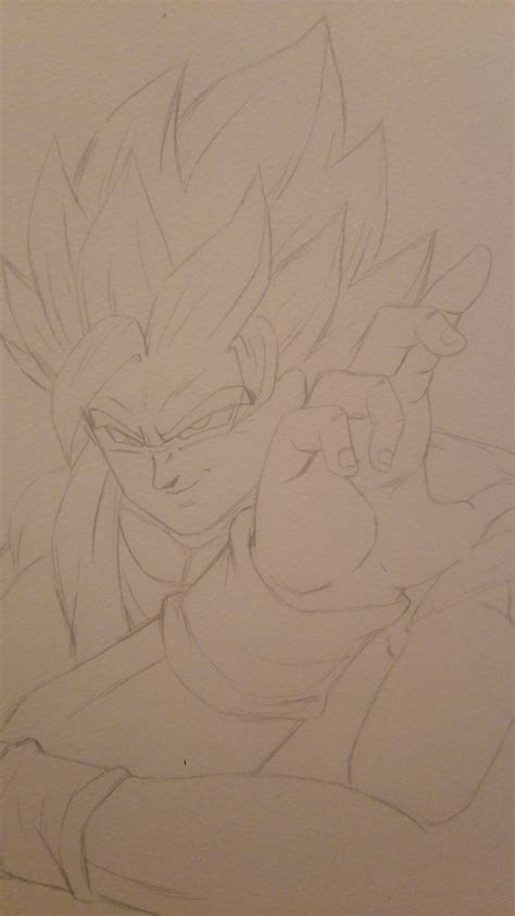 Dessin Son Gokū Kakarotto Super Saiyajin 2 Ru Ru07370201 Twitter Dibujo De Goku Goku