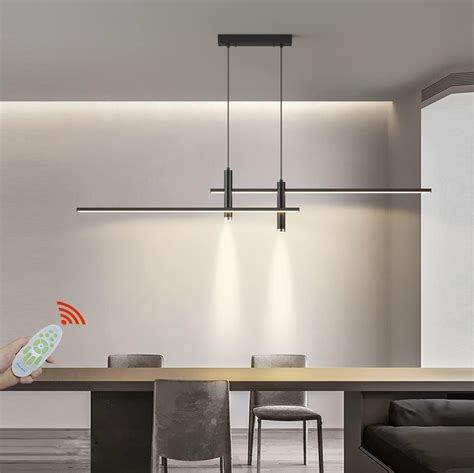 Esstischlampe LED Pendelleuchte L120cm Dimmbar Esstisch Esszimmer