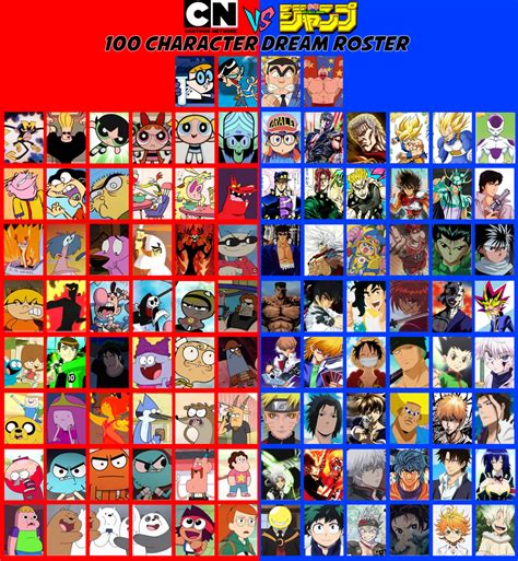 Cartoon Network versus Shonen Jump crossover fighting game : r/gaming