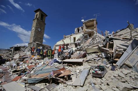 Terremoto in Italia cè il rischio di disastri più alto di tutto l