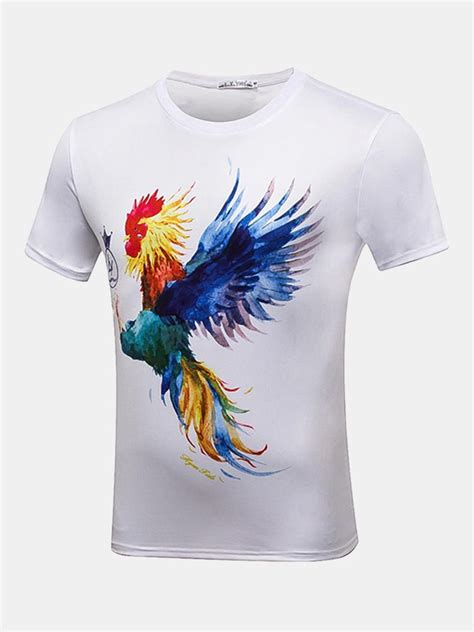 Fashion 3d Printed Short Sleeve Casual T Shirts Mens Outfits Mens Tshirts Casual T Shirts