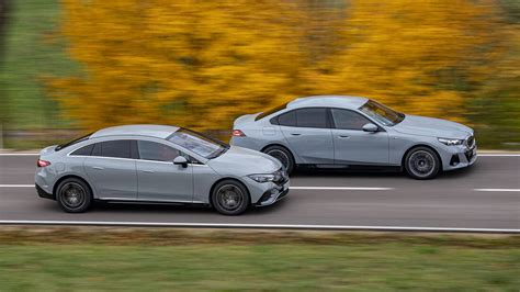 Bmw I Edrive Vs Mercedes Eqe Im Test Auto Motor Und Sport