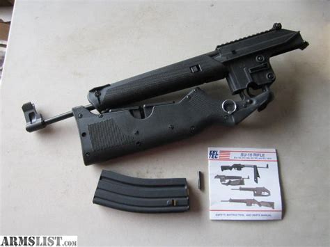 Armslist For Sale Kel Tec Su 16b Folding 223 Rifle