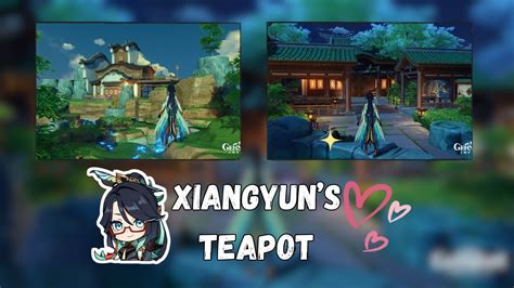 Xiangyuns Teapot For Adeptis Genshin Impact Aesthetic Teapot Youtube