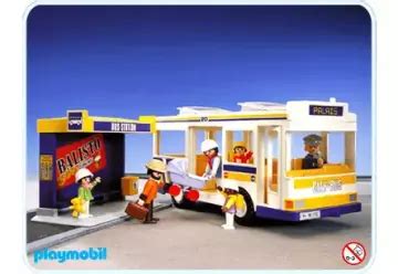 Abapri Playmobil 3782 A Bus Et Abribus