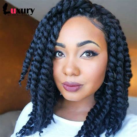 Bouncy Havana Mambo Twist Crochet Braids One Pack 12strandspack Short