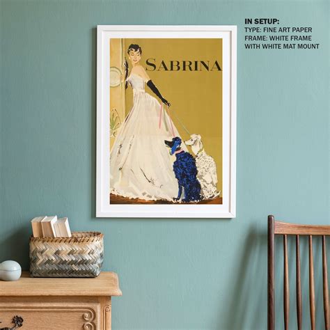 Sabrina (1954) Movie Poster: Buy Hollywood & Famous Movie Posters ...