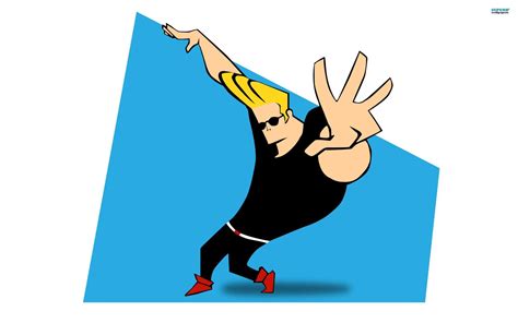 Johnny Bravo Face Wallpaper