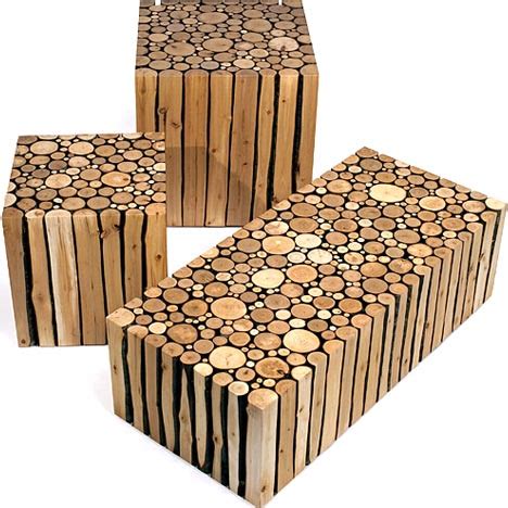 Creative Custom Log Furniture | Designs & Ideas on Dornob