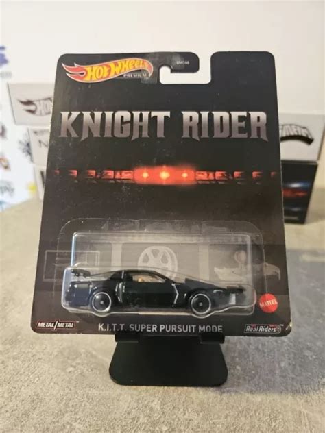 Hot Wheels Premium Real Riders Knight Rider Kitt Super Pursuit Mode Picclick Uk