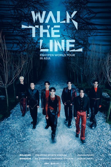 Enhypen World Tour Walk The Line In Bangkok Concert