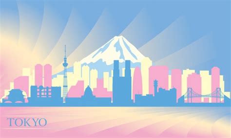 Tokyo city silhouette Stock Vector Image by ©ray_of_light #21515313