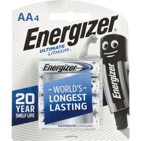 Energizer Aa Lithium Batteries 4 Pack Bunnings Australia