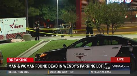 Two Killed In Wendys Parking Lot Shooting