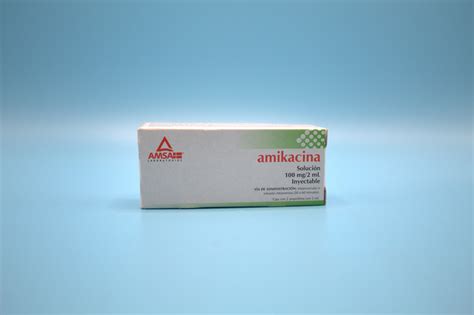 Amikacina Ml Ampolletas Inyectable Farma Gen