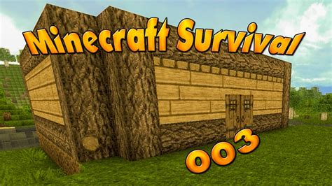 Let s Play Minecraft Survival 03 Ein ernüchternder Apfel HD