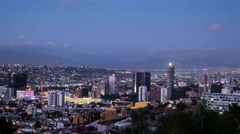 Hd Timelapse Atardecer En Tijuana Distrito Financiero Youtube