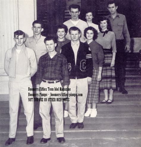 1954 Class Officers Picture