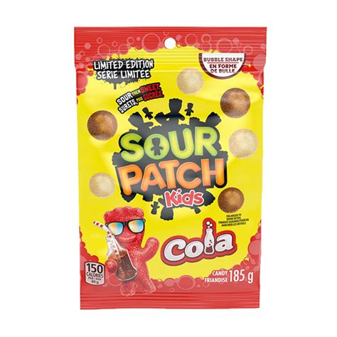 Sour Patch Kids Cola 185g Bag The Sweetseria