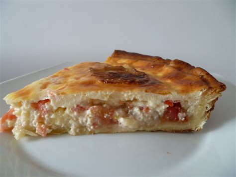 Un Domingo En Mi Cocina Quiche De Cebolla Caramelizada Tomate Y Queso