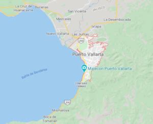 Puerto-Vallarta-Map – Pleasing Vacations, Best Travel Destinations ...