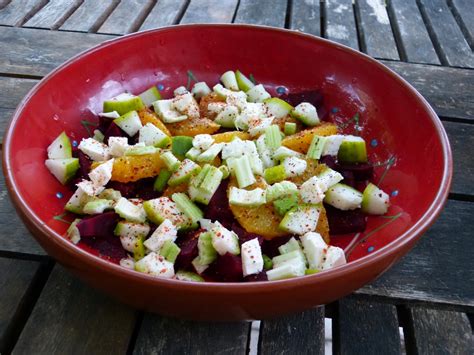 Salade De Betterave Aux Oranges Et La Feta Gourmicom