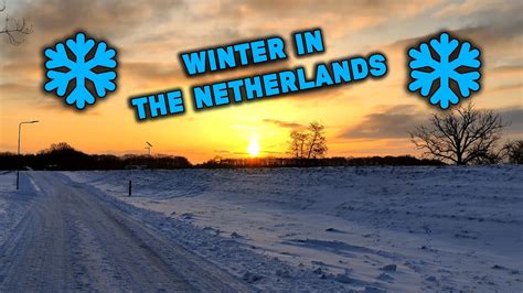 Winter In The Netherlands Part Xiaomi Poco X Cinematic Video K