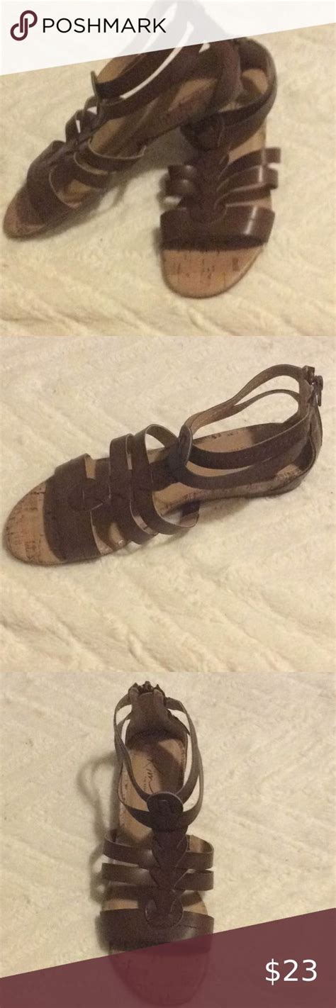 "SALE" NEW KIM ROGERS, GENNY, BROWN SANDALS, 7M | Brown sandals, Kim ...