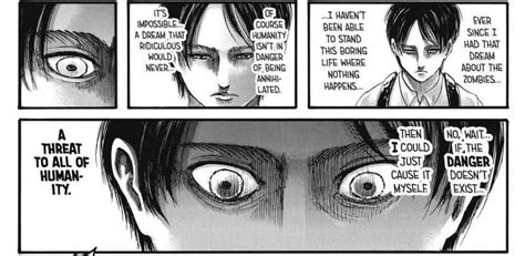 Perfect Window To Remind Everyone That Isayama Offhandedly Felt The Need To Portray Eren Like