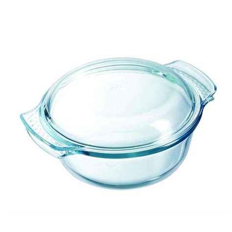 Pyrex Glass Round Casserole Dish And Lid 20cm From Ocado