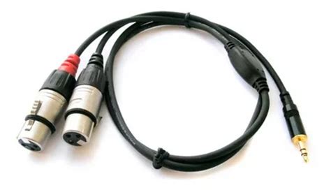 Cable Xlr A Mini Plug Stereo Rean By Neutrik Nra Cuotas Sin