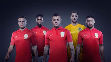 England away kit revealed as Nike returns to red | Football News | Sky ...