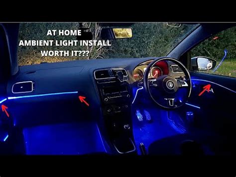 How To Install Ambient Lighting In Any Car At Home YouTube